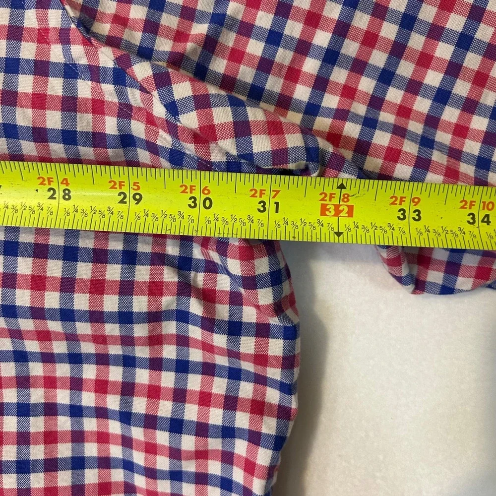 Ralph Lauren Mens 3XB GINGHAM CHECKED LONG SLEEVE BUTTON UP SHIRT Exc Cond - Picture 7 of 8